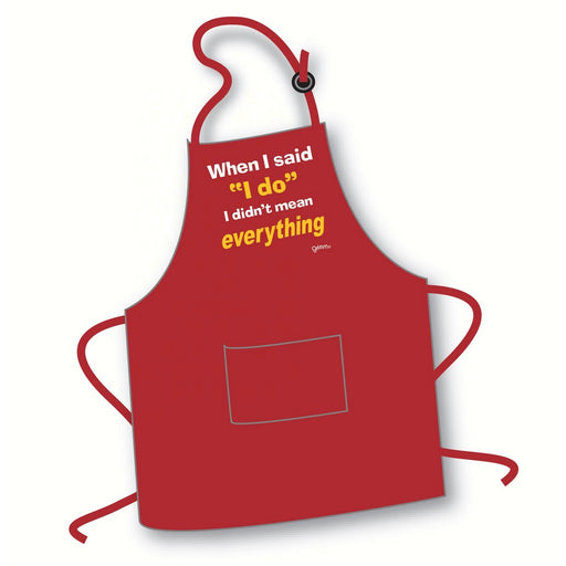 When I said I do I didn't mean everything Apron