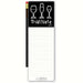 Magnetic Note Pad with Pencil: Triathlete