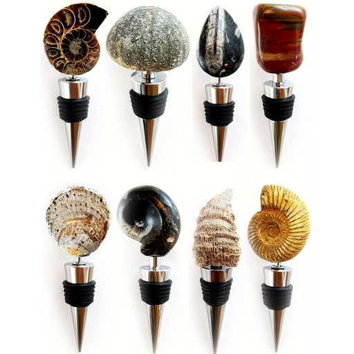 Fossilized Wine Bottle Stopper Assortment