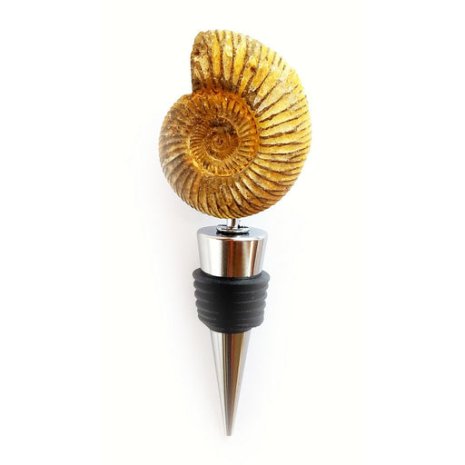 Ammonite Rustic Bottle Stopper