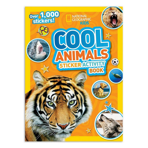 National Geographic Kids Cool  Animals Stickers Activity Book