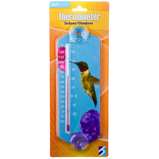 Hummingbird Window Thermometer