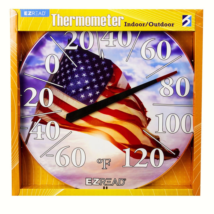 American Flag Thermometer 12.5 inch