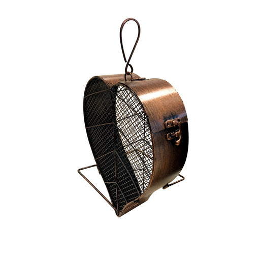 Copper Leaf Mesh Feeder