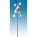 13.5 ft. Alum. PM Gourd Pole Kit 8 Piece Double Spiral Design