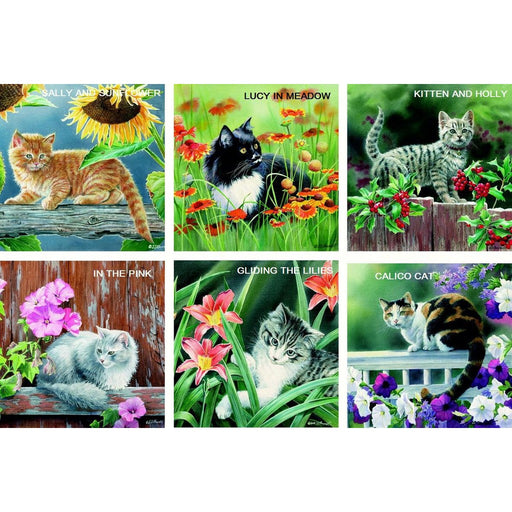 Susan Bourdet Cats & Flowers assorted