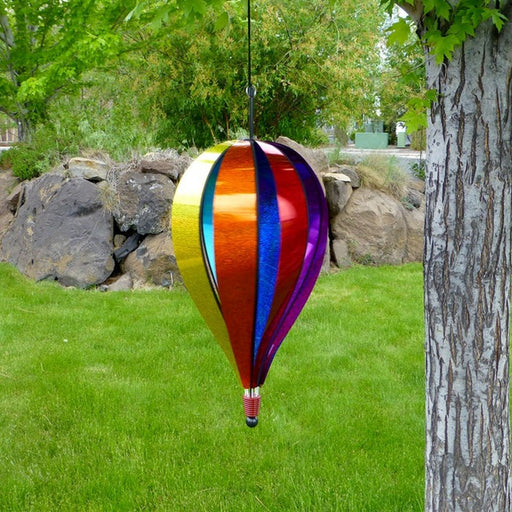 Jumbo Rainbow Glitter Hot Air Balloon