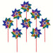 Rainbow Whirl Pinwheel 8PC