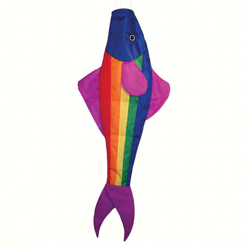 48 inch Windsock Rainbow Fishy
