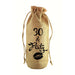 30 & Flirty Jute Wine Bottle Sack