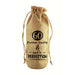60 & Aged to Perfection Jute Wine Bottle Sack