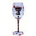 Wine Glass (12 oz) Texas Tech Red Raiders