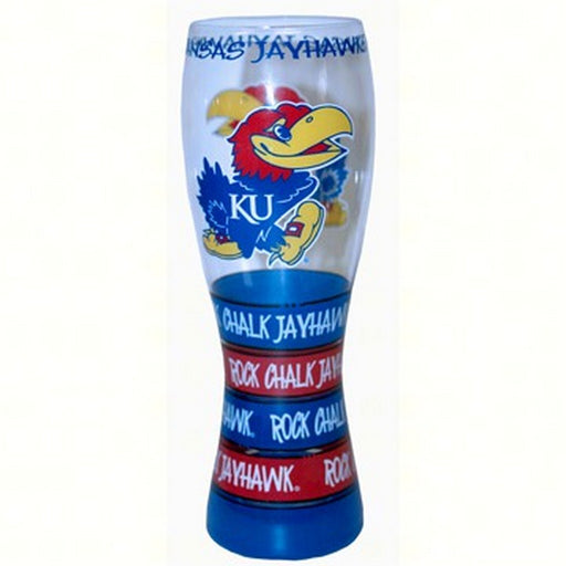 Pilsner Glass - Kansas Jayhawks