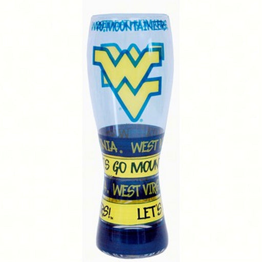 Pilsner Glass- West Virginia Mountaineers