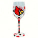 Wine Glass  (12 oz) - Louisville Cardinals