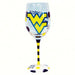 Wine Glass (12 oz) - West Virginia Mountaineers