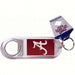 Lucite Logo Bottle Opener Keychain - Alabama Crimson Tide