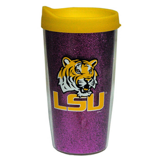 Travel Mug Glitter - LSU Tigers