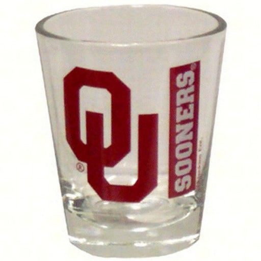 Shot Glass Logo - Oklahoma Sooners