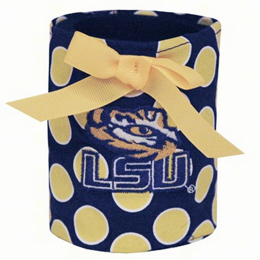 LSU Koolie (Foam) Polka Dot