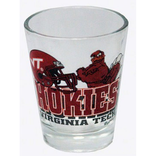 Shot Glass Logo - Virginia Tech Hokies