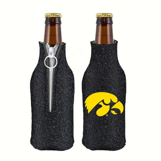 Glitter Bottle Coolie - Iowa Hawkeyes