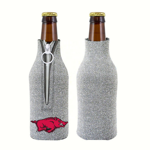 Glitter Bottle Coolie Arkansas Razorbacks