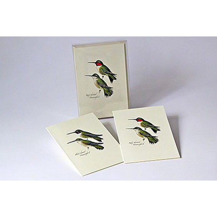 Peterson's Hummingbird Notecard Assortment (4 each of 2 styles)