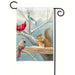 Winter Snacktime Garden Flag