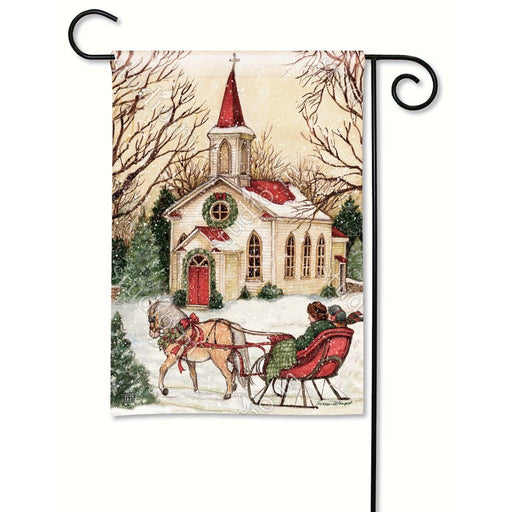 Religious Christmas Garden Flag
