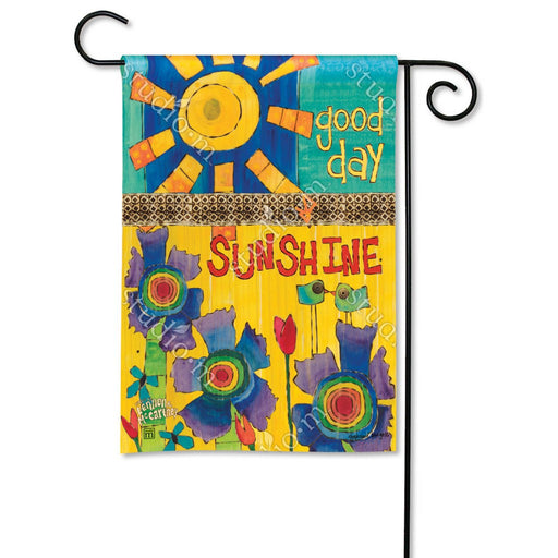 Good Day Sunshine BreezeArt Garden Flag