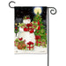 Hometown Snowman Garden Flag