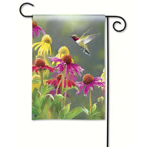 Hummingbird Heaven Garden Flag