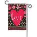 Valentine Love Garden Flag
