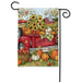 Harvest Farm Truck Garden Flag