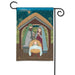 Away in a Manger Garden Flag