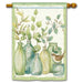 Eucalyptus on Vase Standard Flag