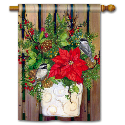 Chickadee Greeters Standard Flag