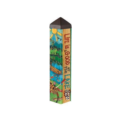 Lake Welcome 20 inch Art Pole + Freight