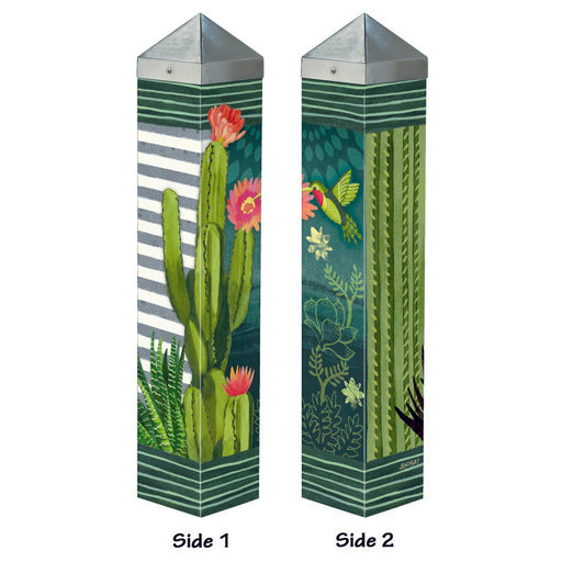 Night Cactus 20" Art Pole + Freight