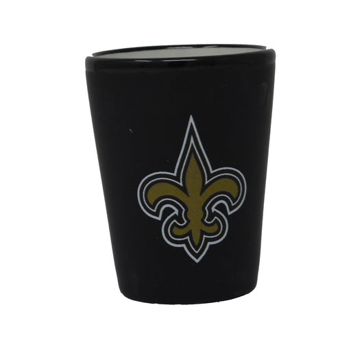 New Orleans Saints Black Matte Shot Glass