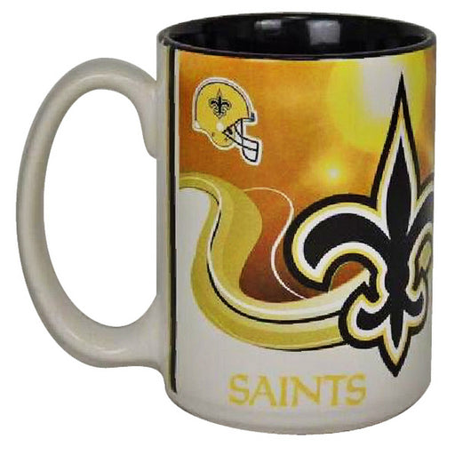 New Orleans Saints 15 oz Full Wrap Jumbo Mug