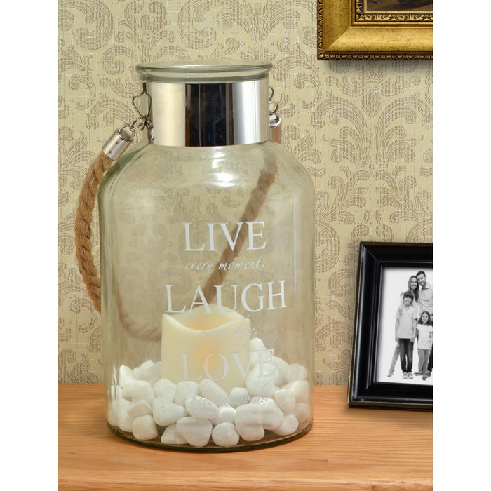 Live Laugh Love Canister
