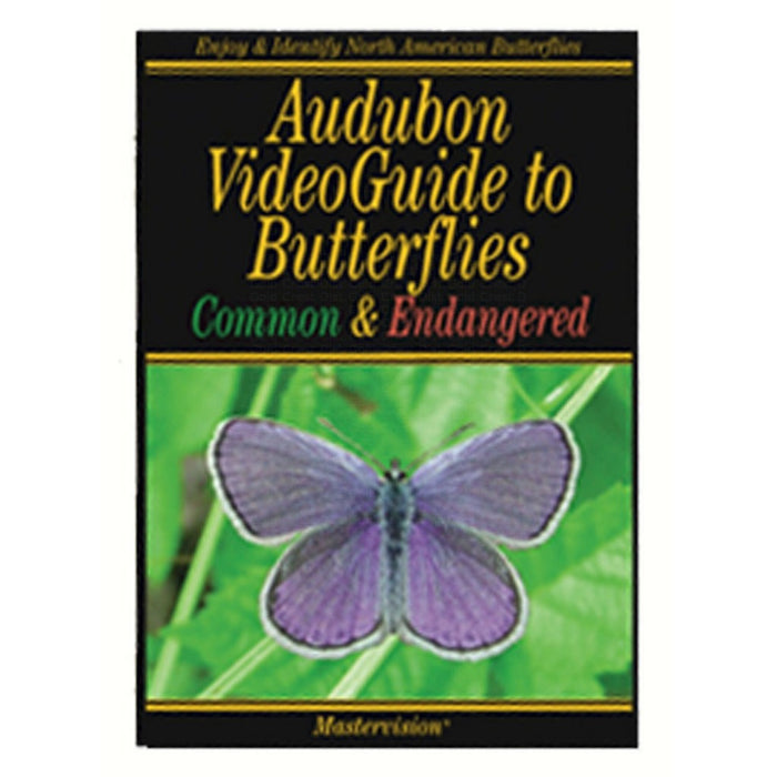 Audubon Videoguide to Butterflies DVD Common and Endangered