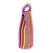 Neoprene Wine Tote Single Bottle - Bright Stripes