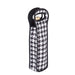 Neoprene Wine Tote Single Bottle - Houndstooth