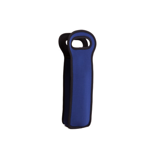 Neoprene Wine Tote Single Bottle - Navy