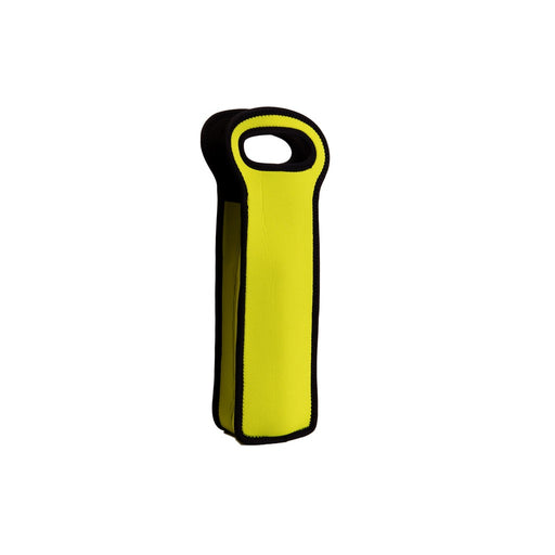 Neoprene Wine Tote Single Bottle - Green