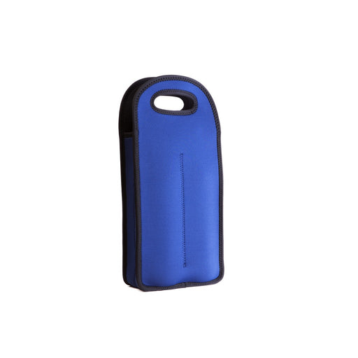 Neoprene Wine Tote Double Bottle - Navy