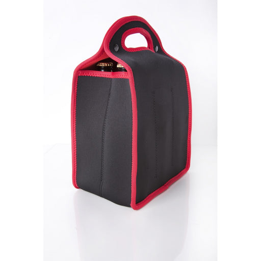 Neoprene 6-Pack Tote - Black